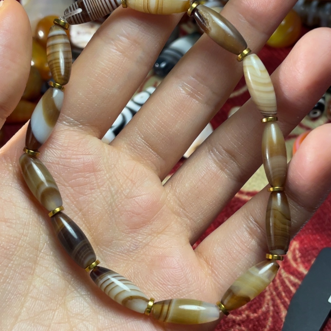 玛瑙/玉髓未镶嵌颈饰