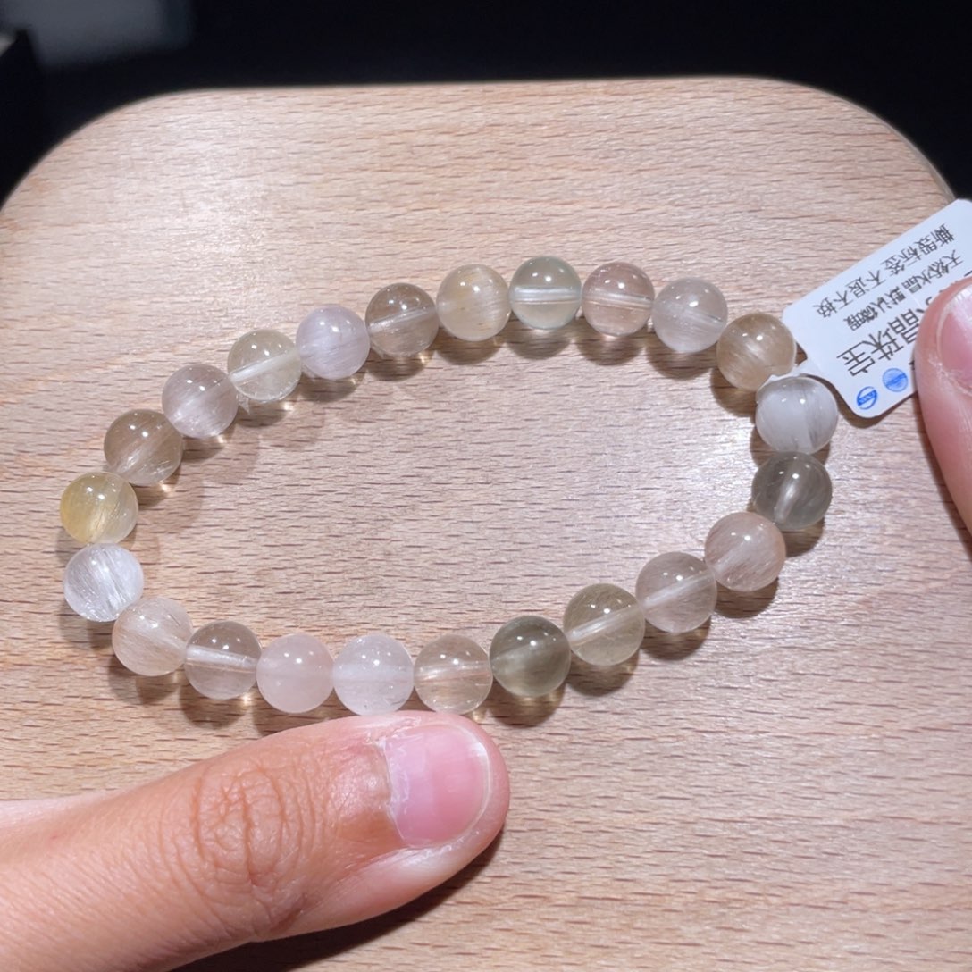 水晶手链未镶嵌45号多样性发货一F 8+