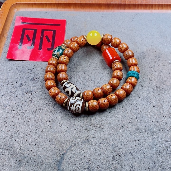 无***嫣星月菩提吊坠星月菩提