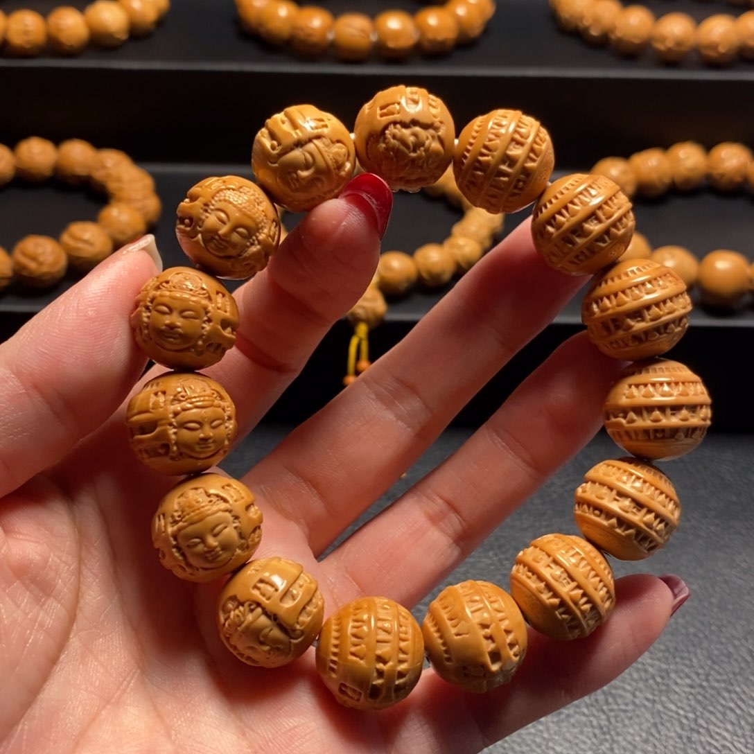 猴头核桃手串王*闹万佛窖孤品