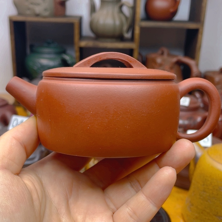 紫砂茶壶紫砂壶微瑕手把微裂纹
