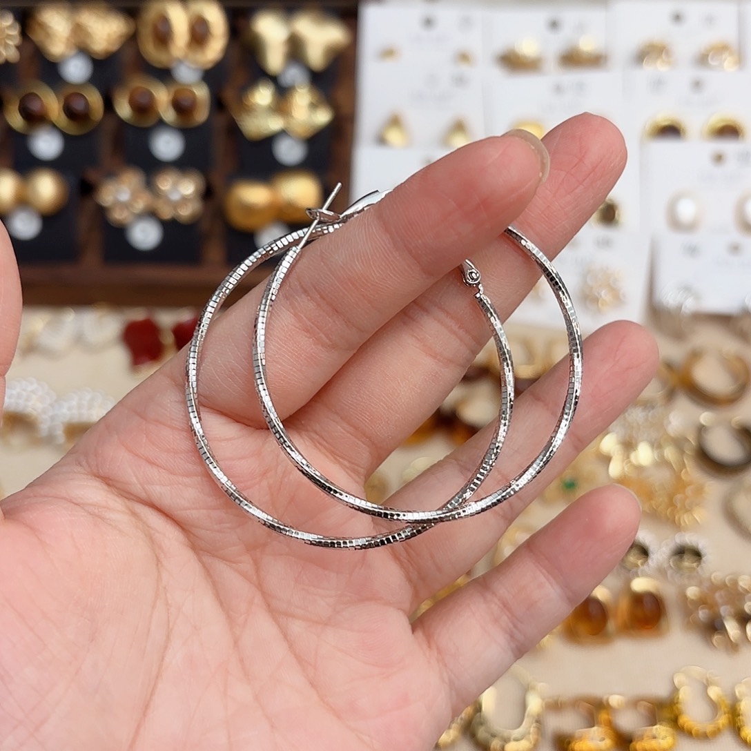 锆石纯铜合金耳圈直径5厘米