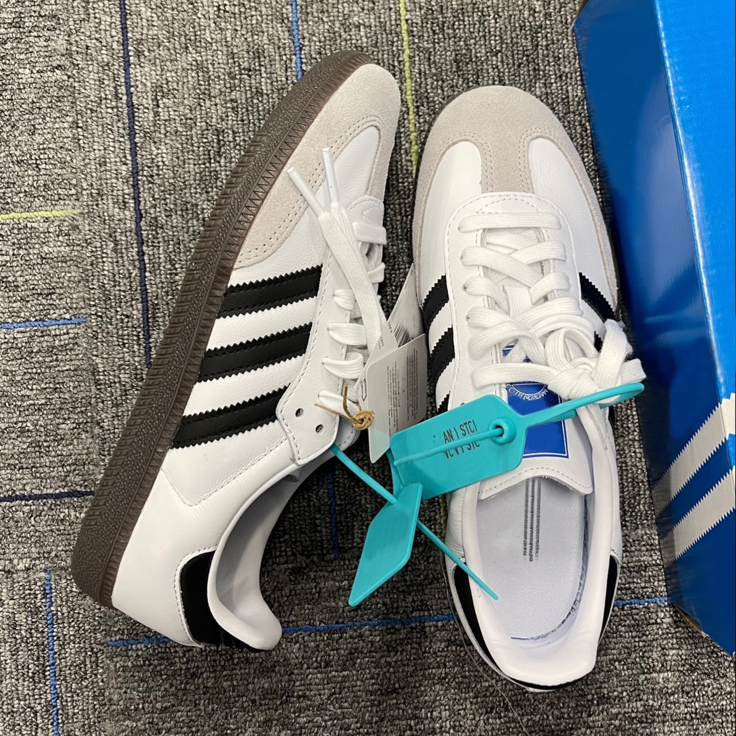 正品三杠德训鞋男女款官方旗舰店板鞋2025新款男士厚底休闲运动鞋