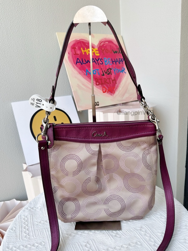 千禧复古风淡紫色甜甜圈单肩斜挎两用包