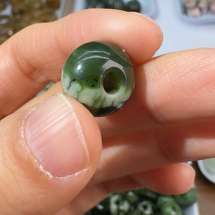 和田玉（碧玉）未镶嵌颈饰1411