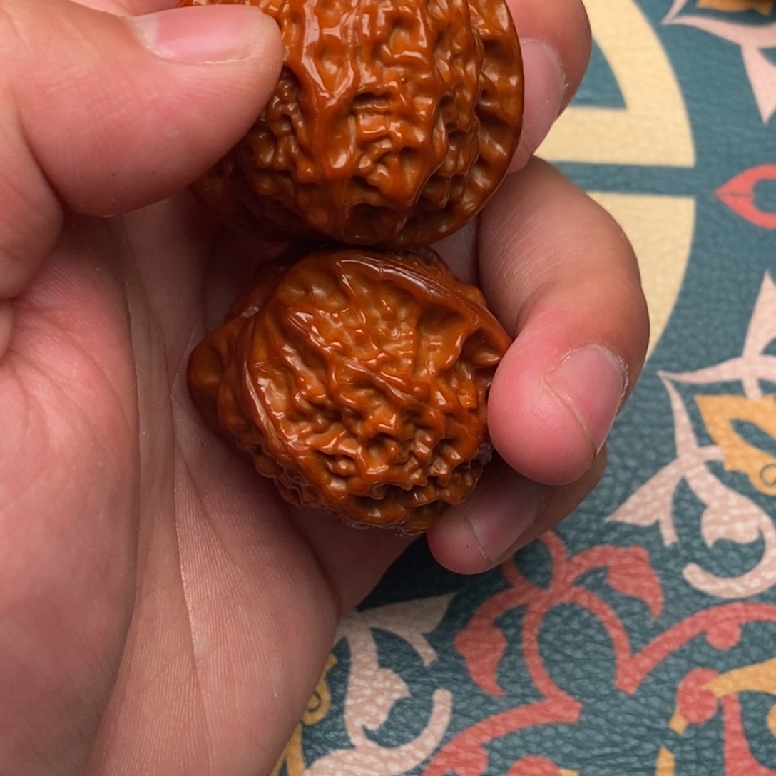 文玩核桃把件阿*.007瓷娃娃