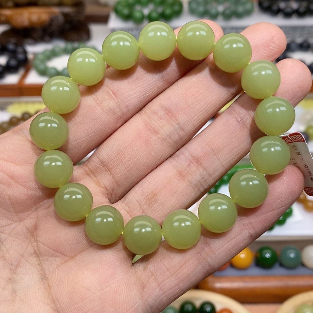 和田玉手串未镶嵌