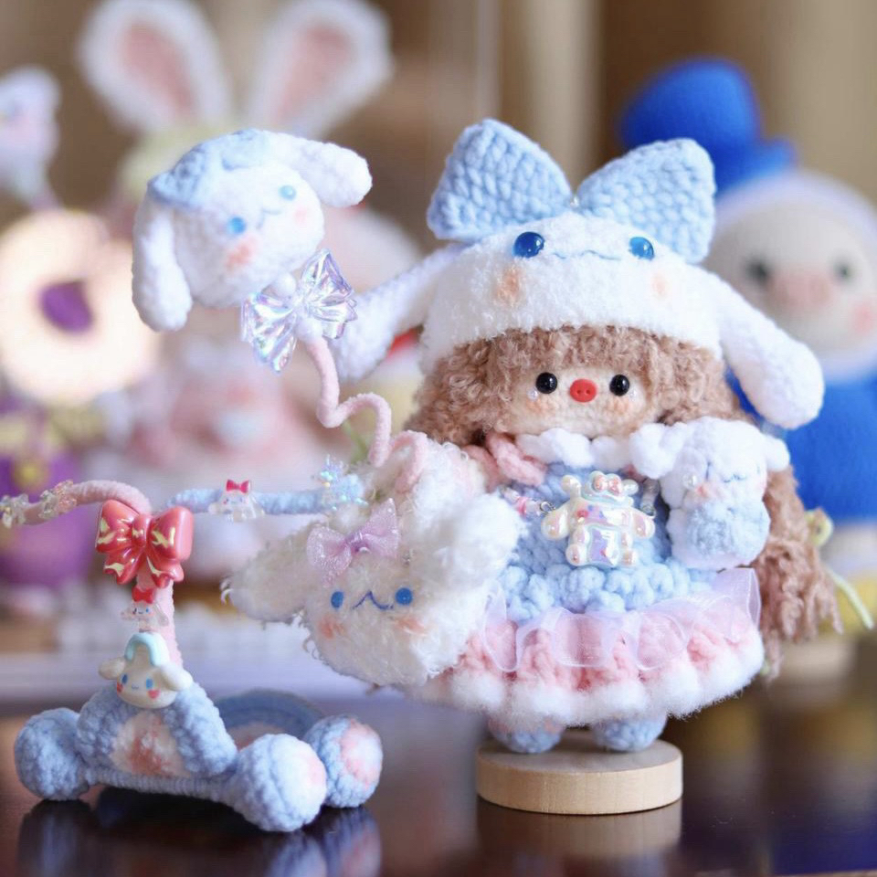 【拍一拆一】手工钩织玩偶手机链挂件摆件玩偶