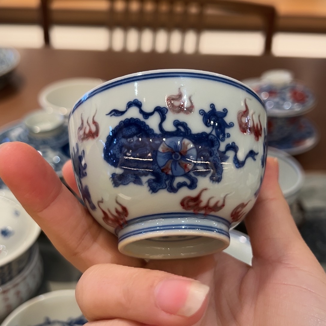 微瑕臻玉古坊釉里红