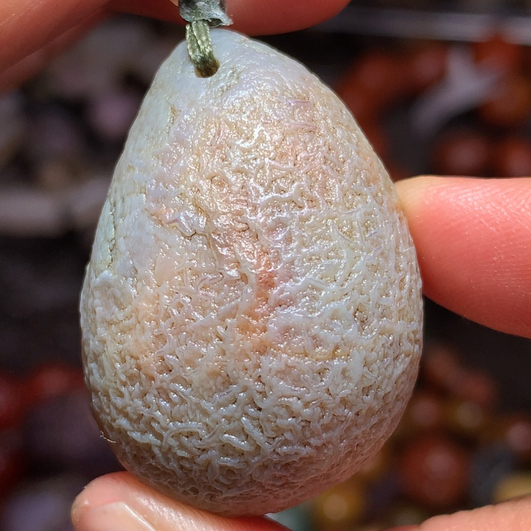 未镶嵌玛瑙/玉髓珠宝半成品