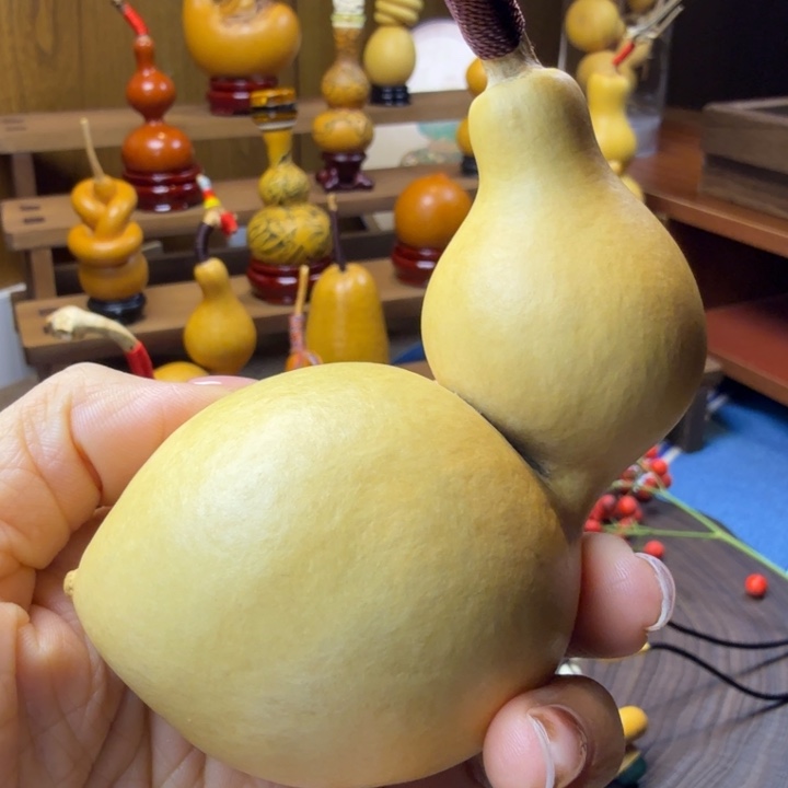 麥***田葫芦文玩把件摆件