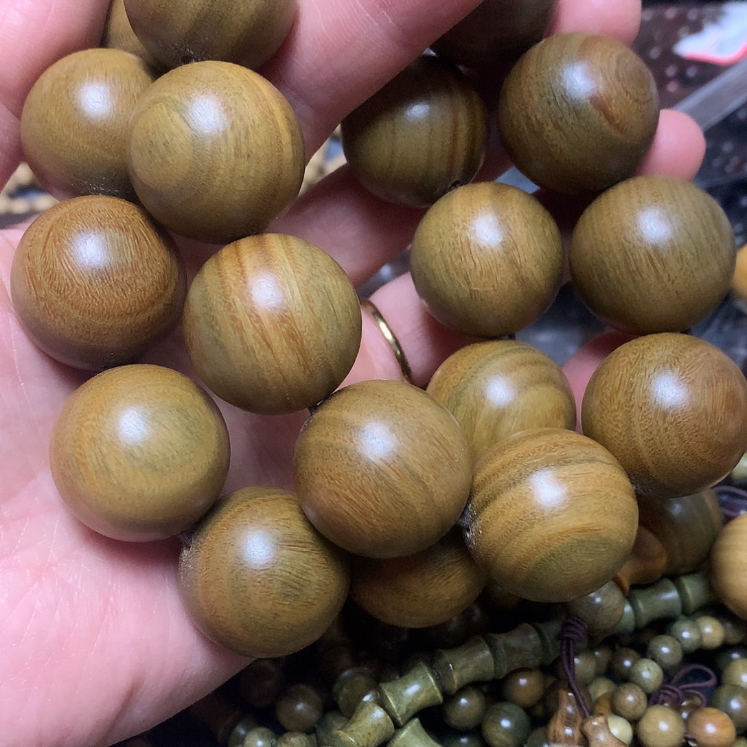 维腊木（绿檀）手串/手链杨*