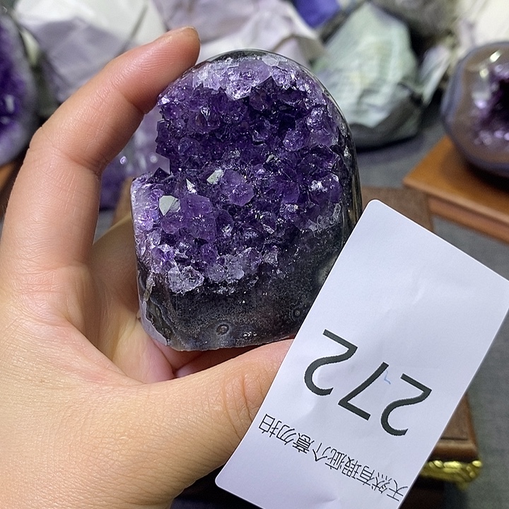 未镶嵌珠宝半成品紫晶