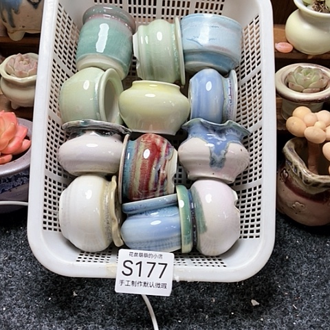 紫砂花盆177微瑕品口径4厘米左右尺寸