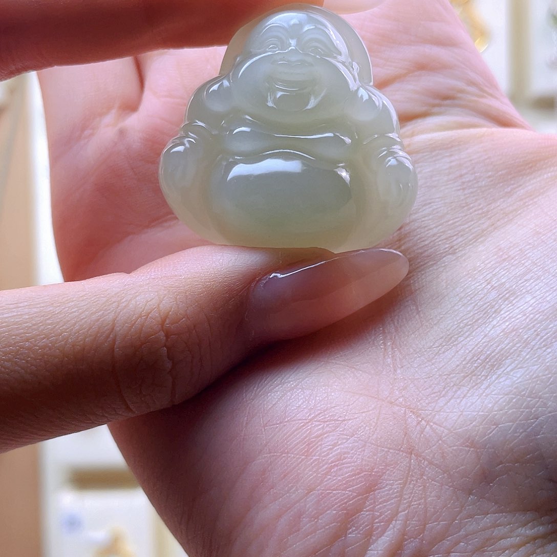 碗***鱼和田玉未镶嵌吊坠(赠链)