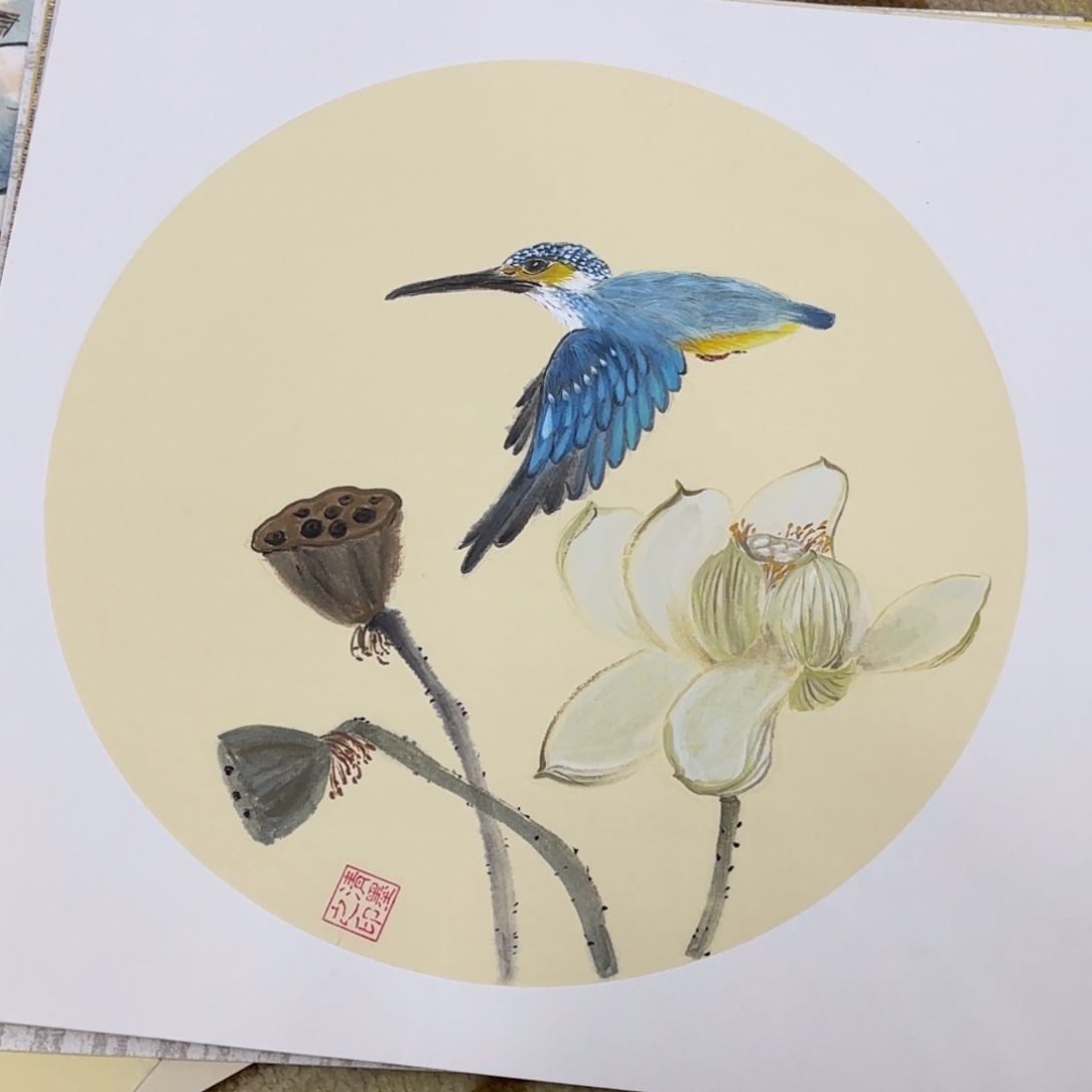 国画33-33卡纸作品艺