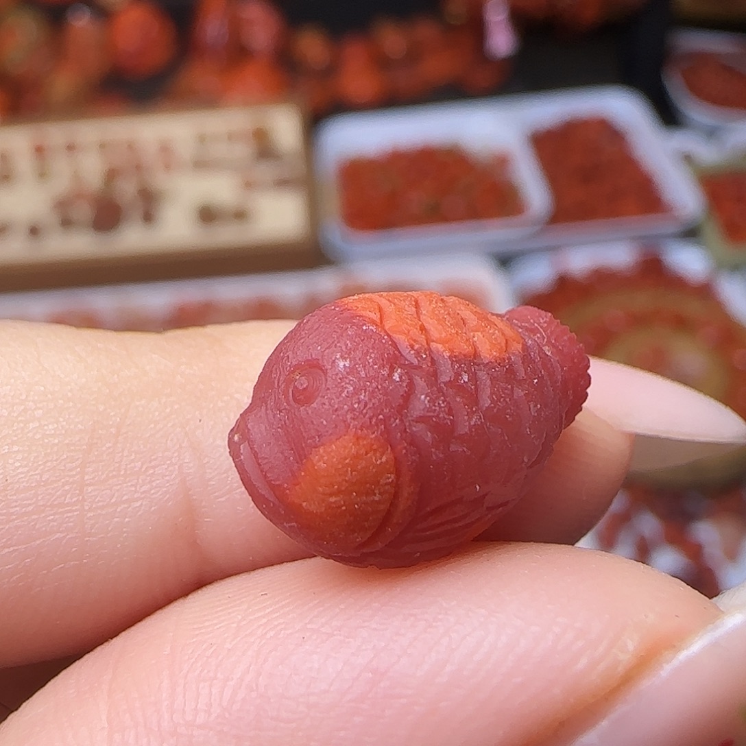 南红玛瑙未镶嵌颈饰