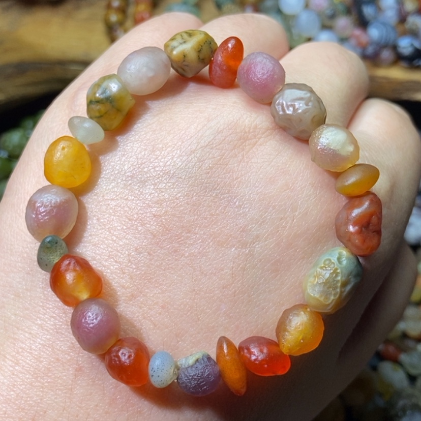 【闪购商品】合金手链玛瑙/玉髓