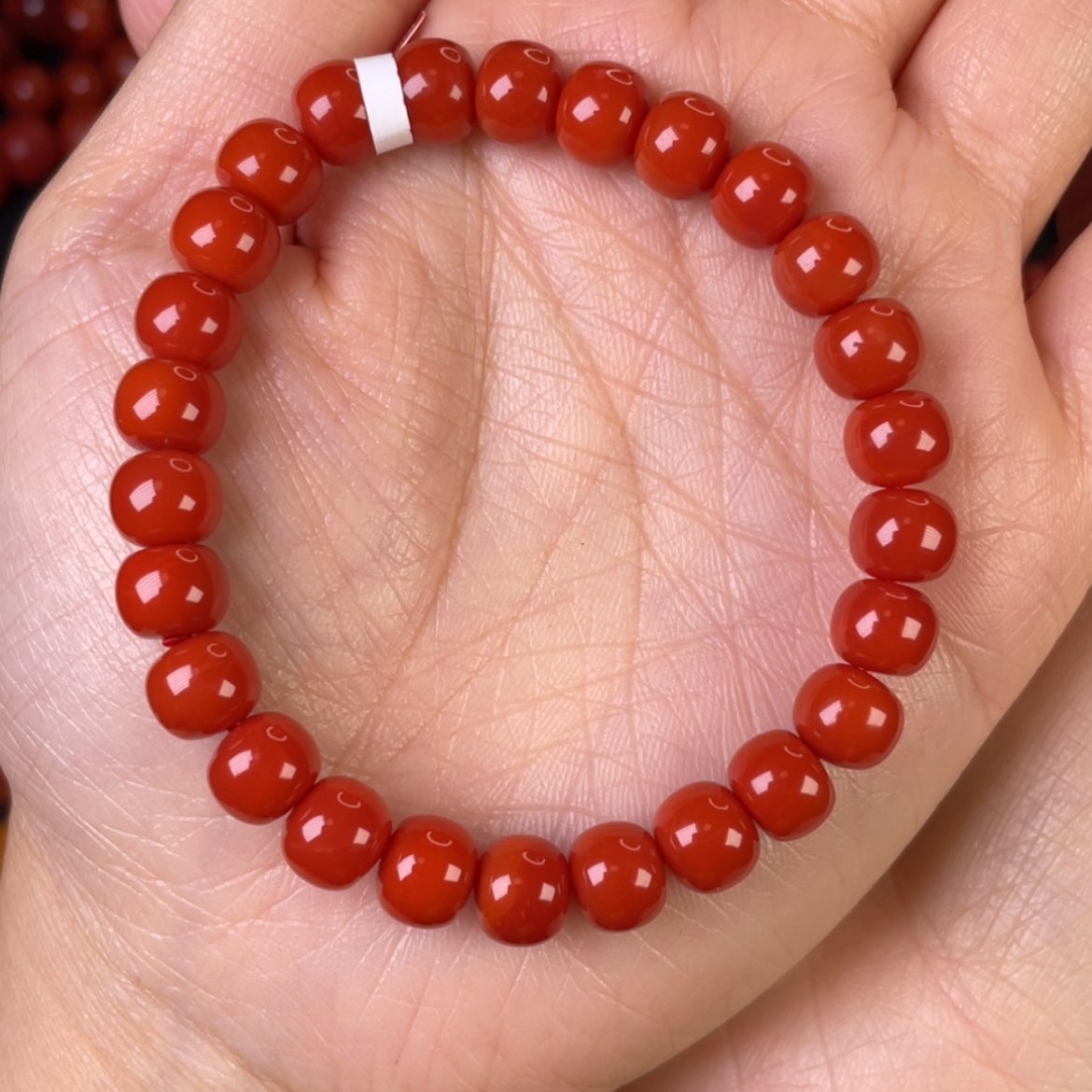 【闪购商品】未镶嵌南红玛瑙手链J****n花