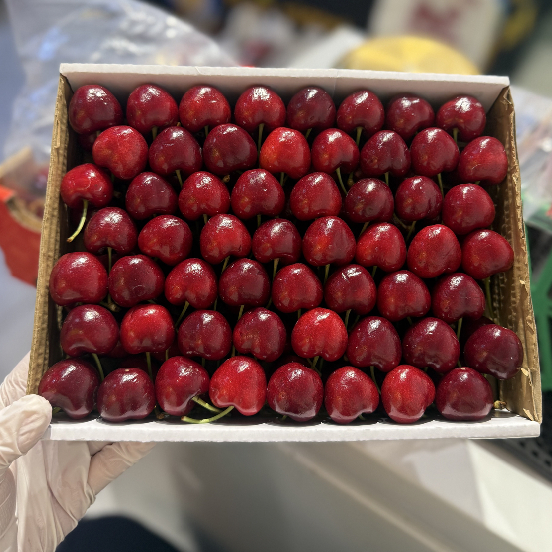 空运JJD车厘子毛重2.1-2.3斤智利