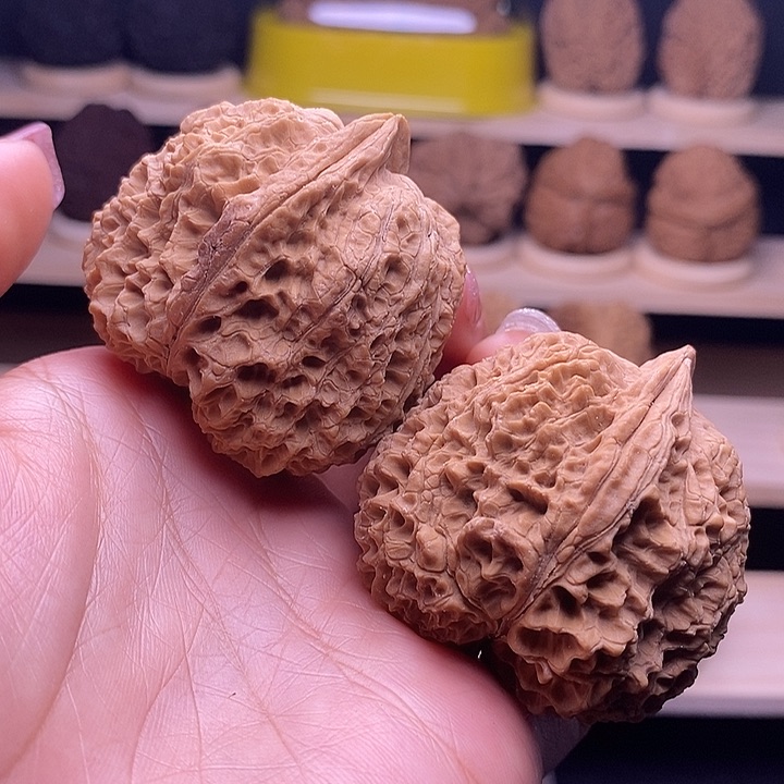 把件桃核狮子王45mm