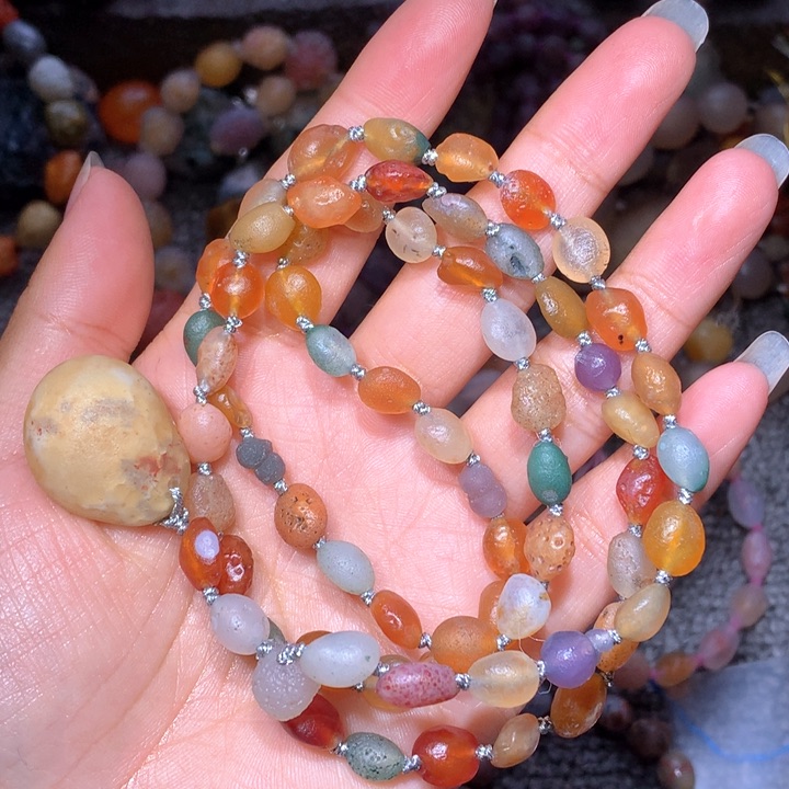 玛瑙/玉髓珠宝半成品未镶嵌