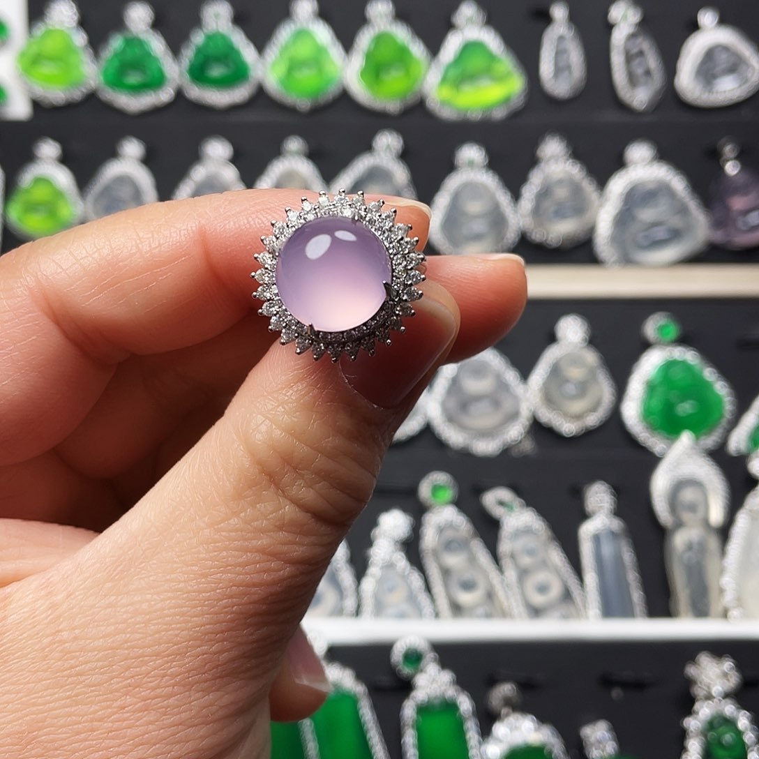 玛瑙/玉髓戒指合金