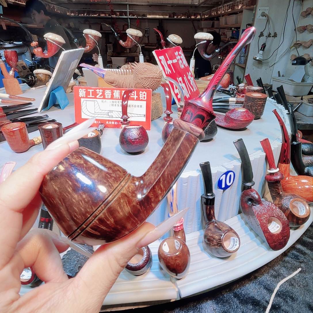 茶*焦耀烟斗一牛头