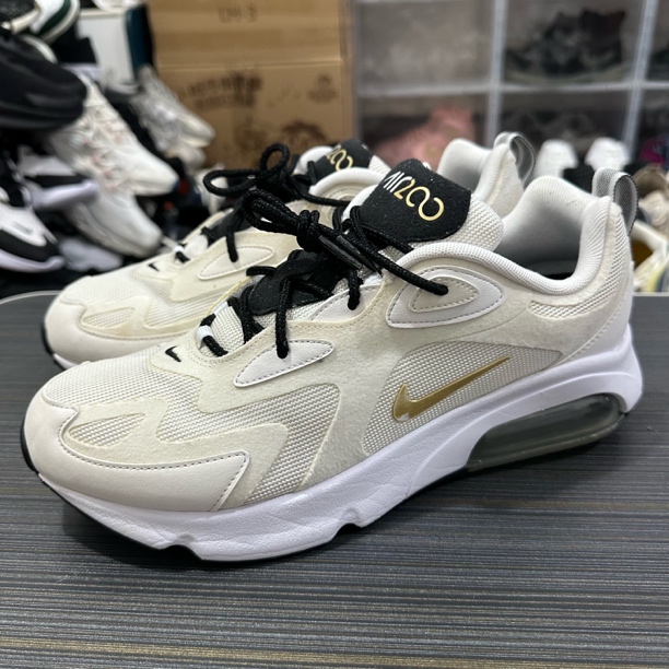 95新 maje 42.5码/非原鞋垫/Air Max 200 复古 低帮跑步鞋