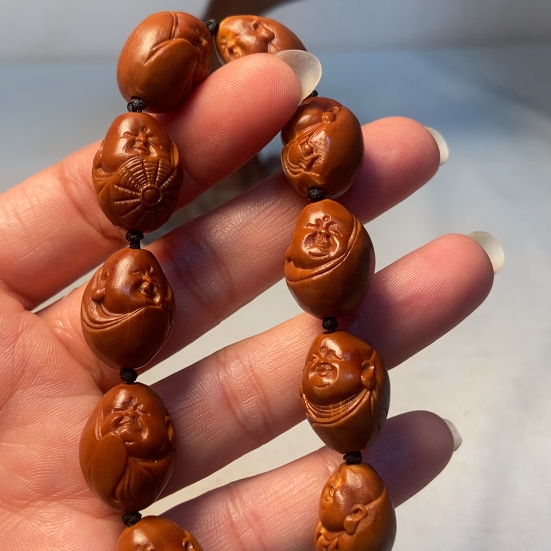 橄榄核手串/手链十小弥勒15