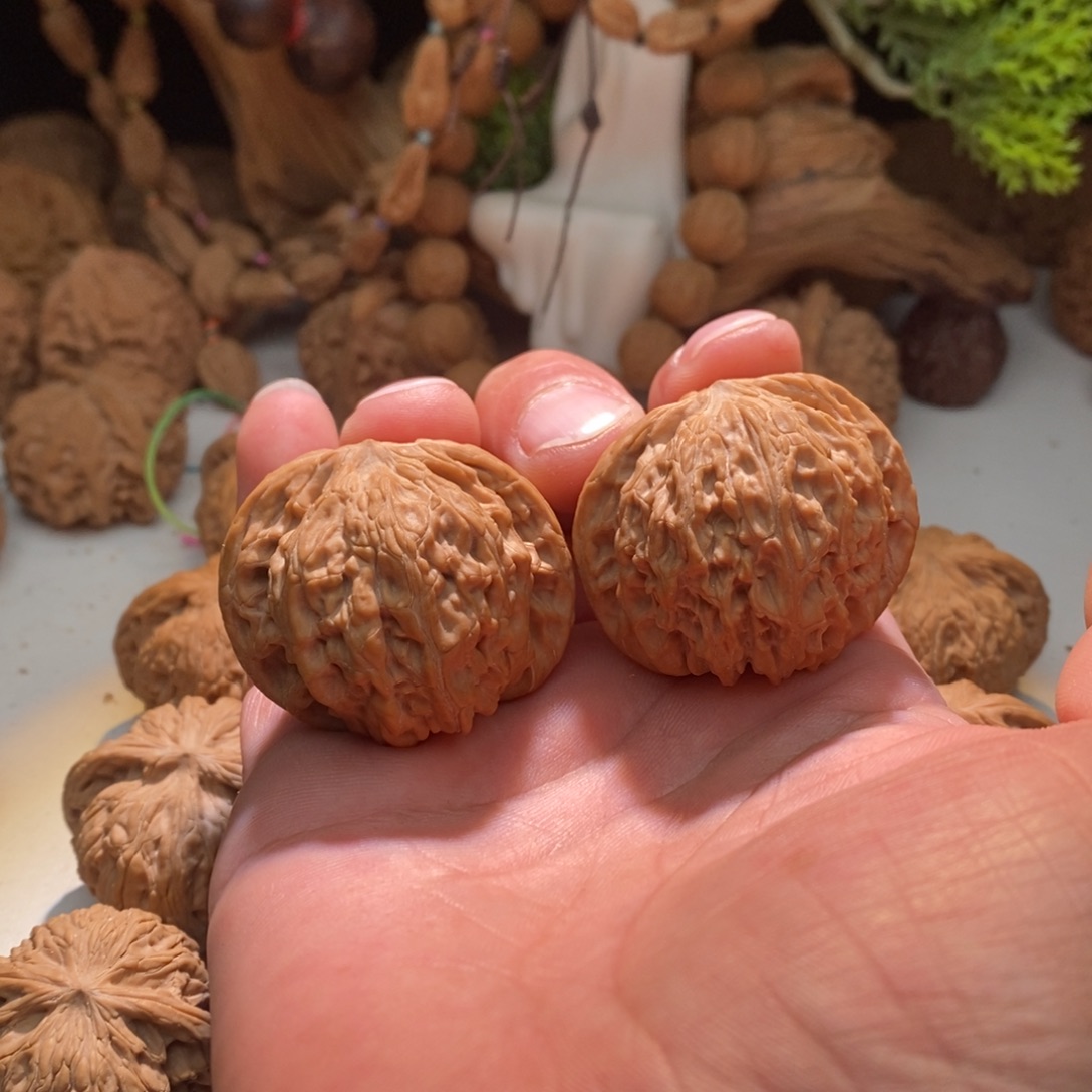 把件文玩核桃山地磨盘42.5