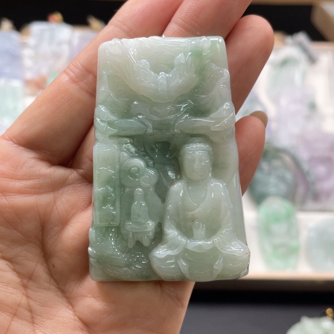 翡翠吊坠(不含链)未镶嵌