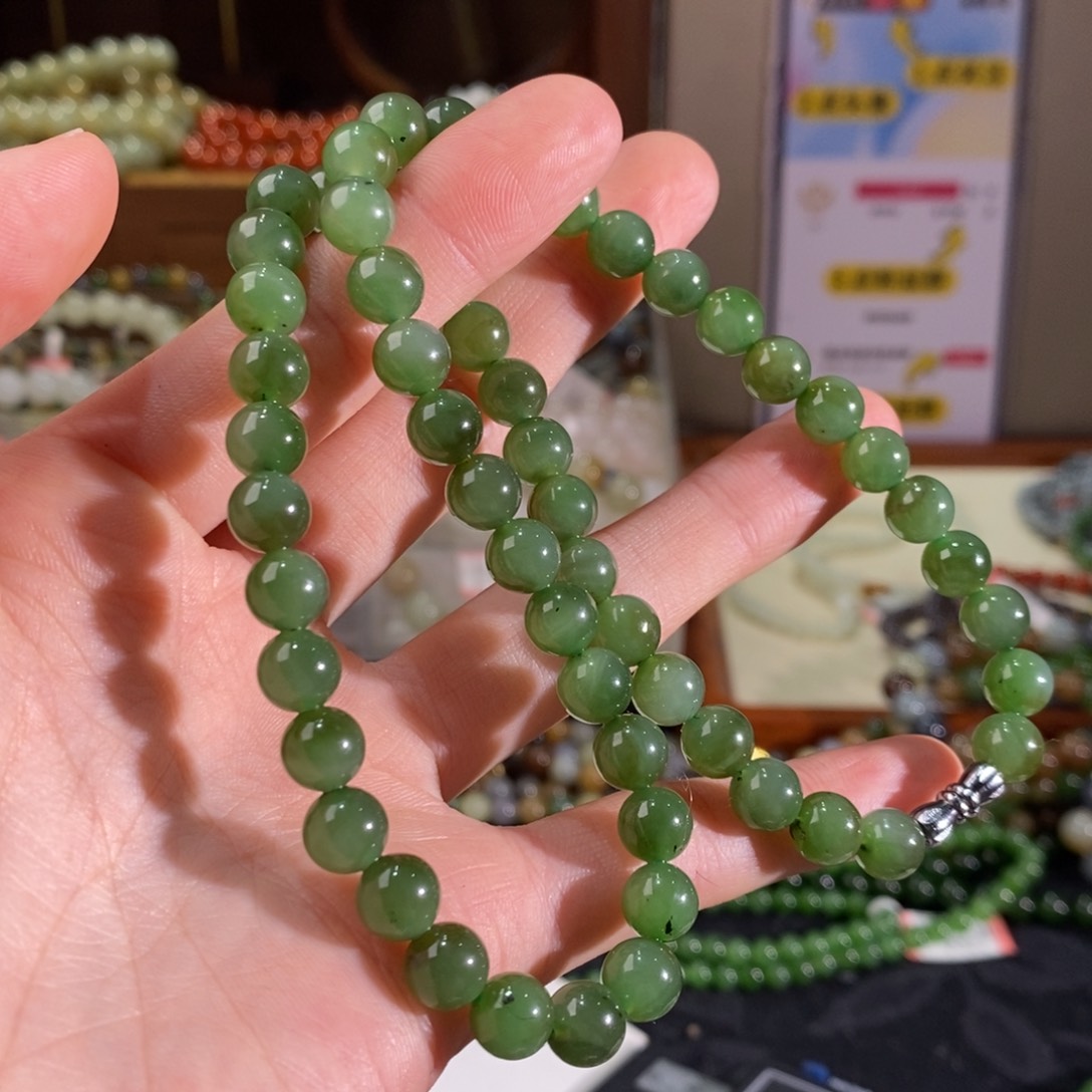 和田玉手链未镶嵌