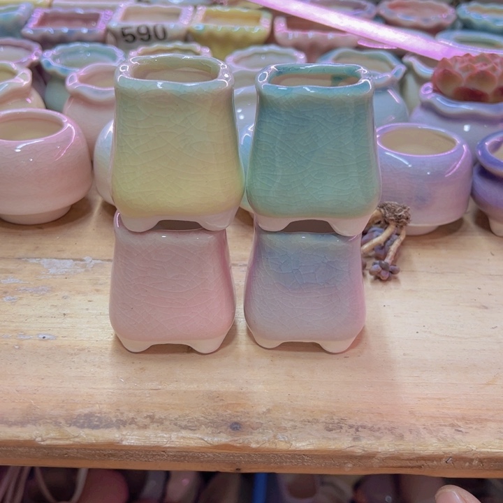 陶瓷花盆当场凑满12包邮