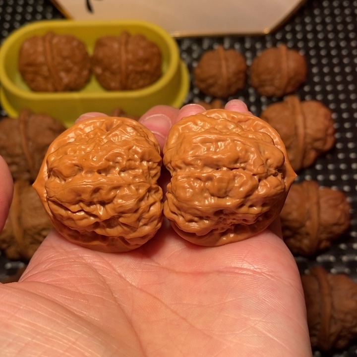 文玩核桃把件肌肉蛙