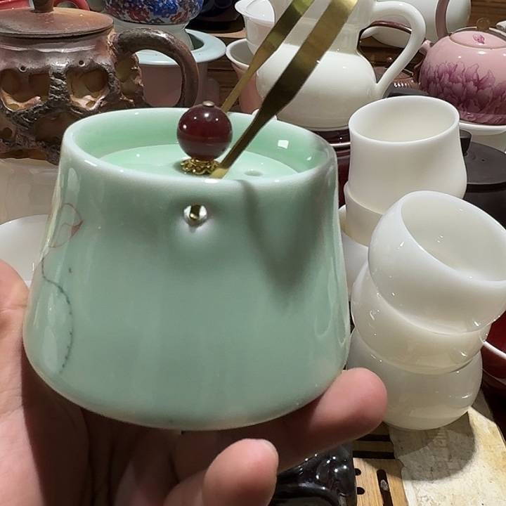 瑕疵茶具，介意勿拍