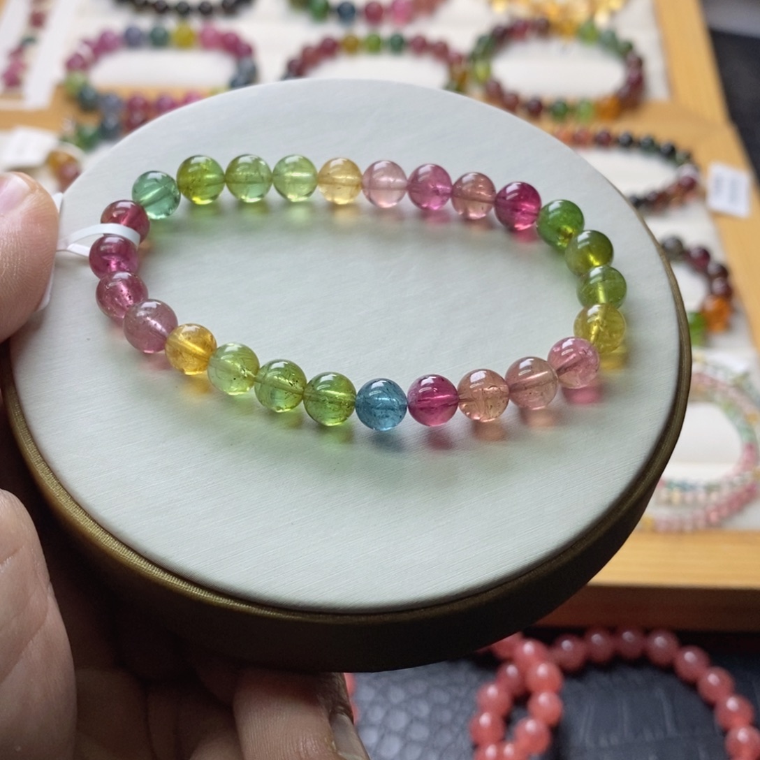 未镶嵌碧玺碧玺手链