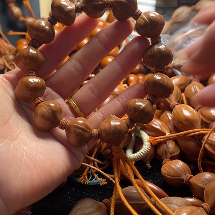 手串/手链橄榄核蜜桃十三颗