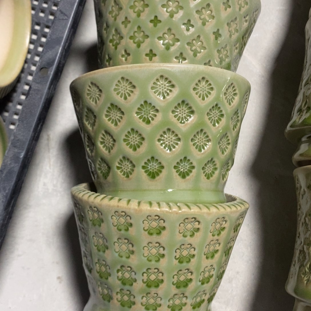 七里烧陶瓷4-19-456口径8混