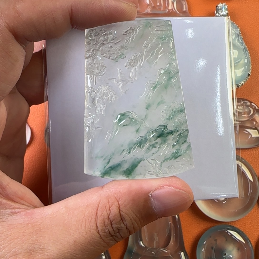 定制翡翠未镶嵌天然