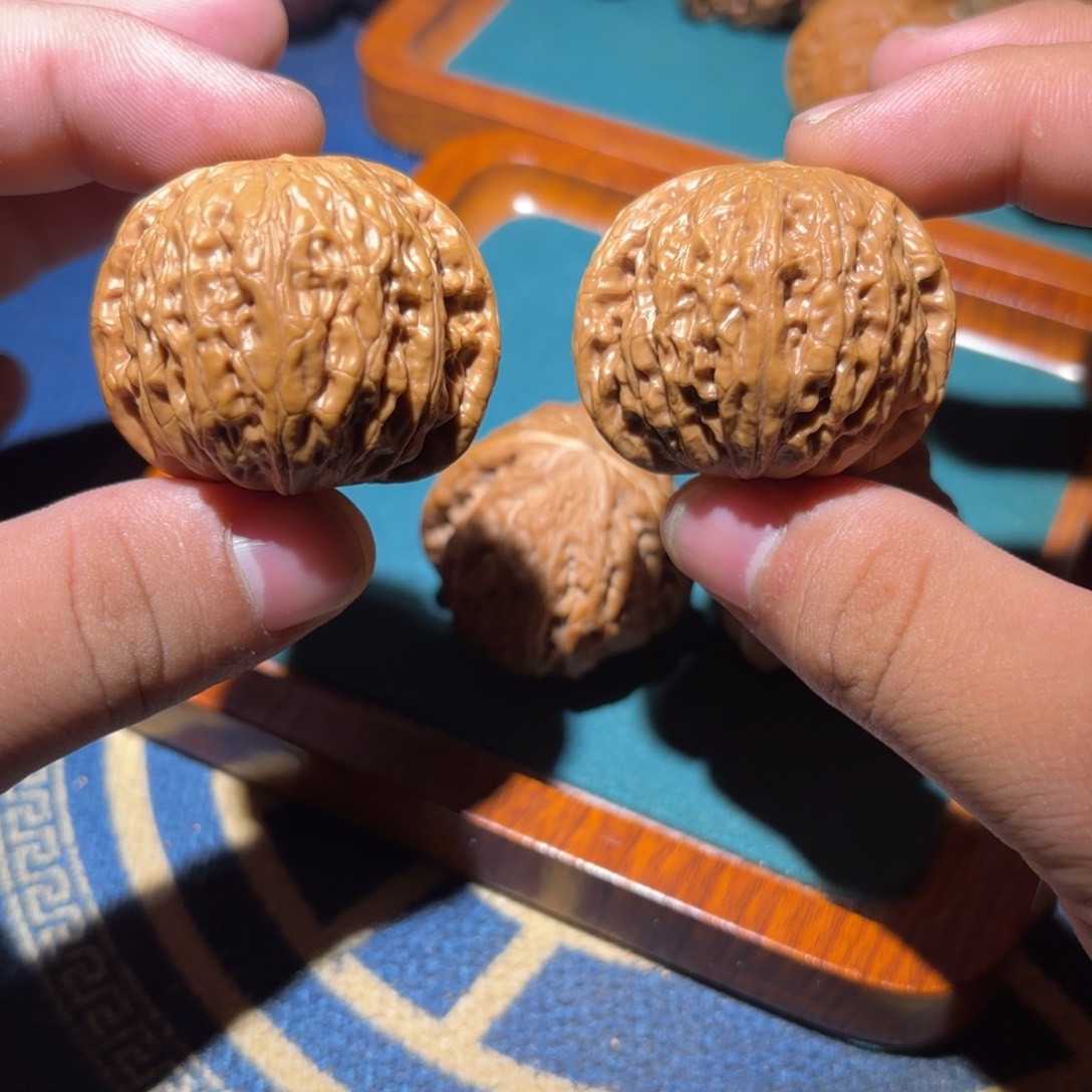 文玩核桃把件铁锤41.5