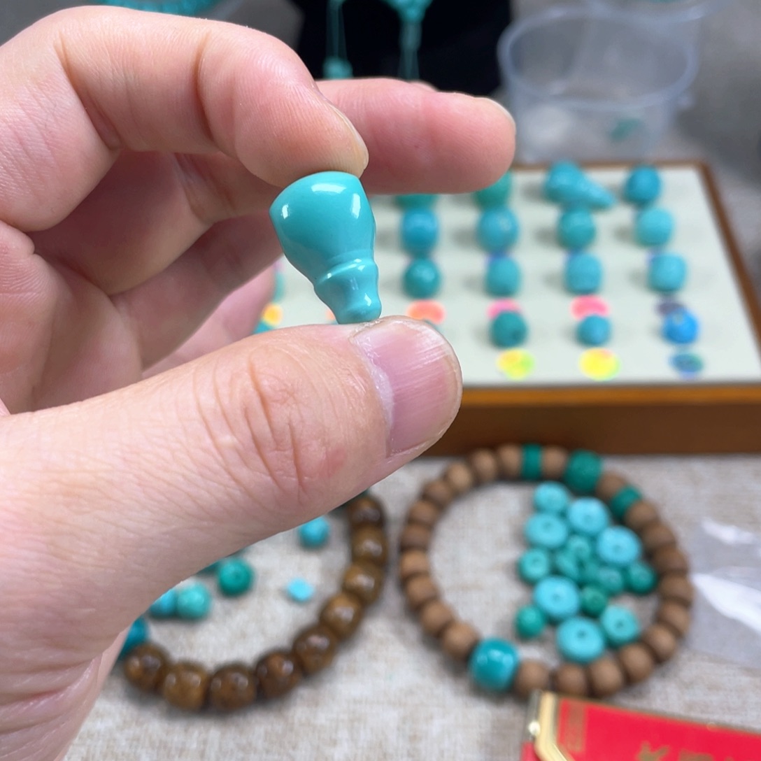 原生态湖北矿小配饰，直径11