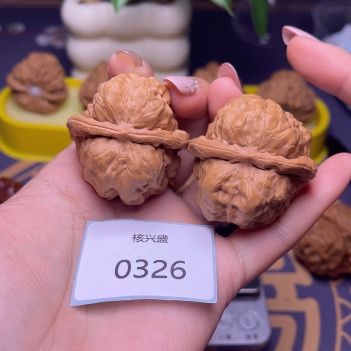 文玩核桃把件蛤蟆41.0326