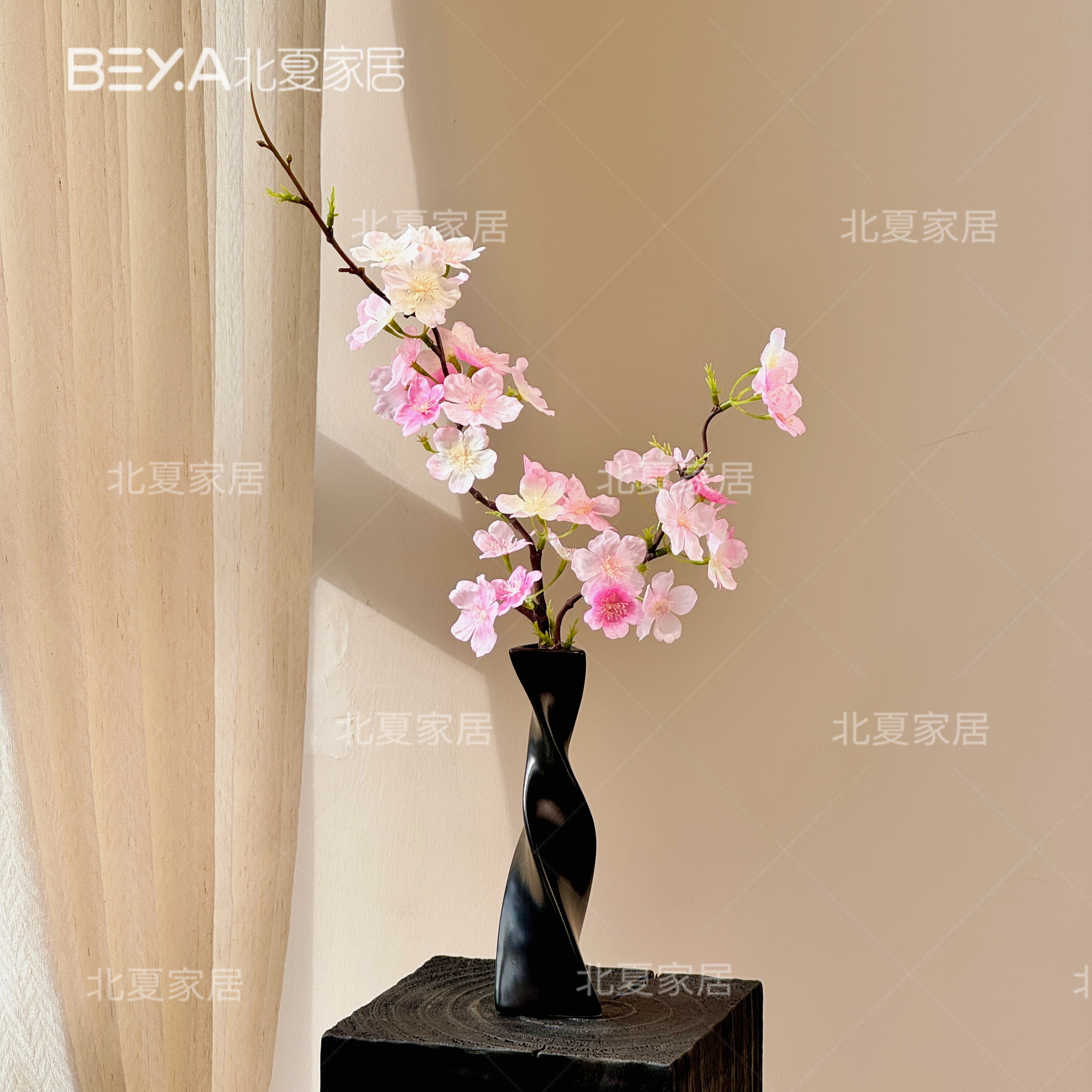 樱花仿真花假花客厅餐桌面装饰花摆件仿生花干花插花花束摆设