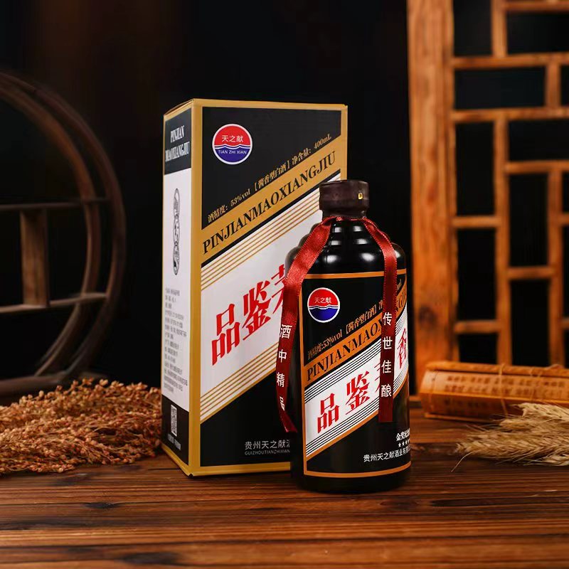 徽曹福酱酒酱香型纯粮酿造白酒53度400ml