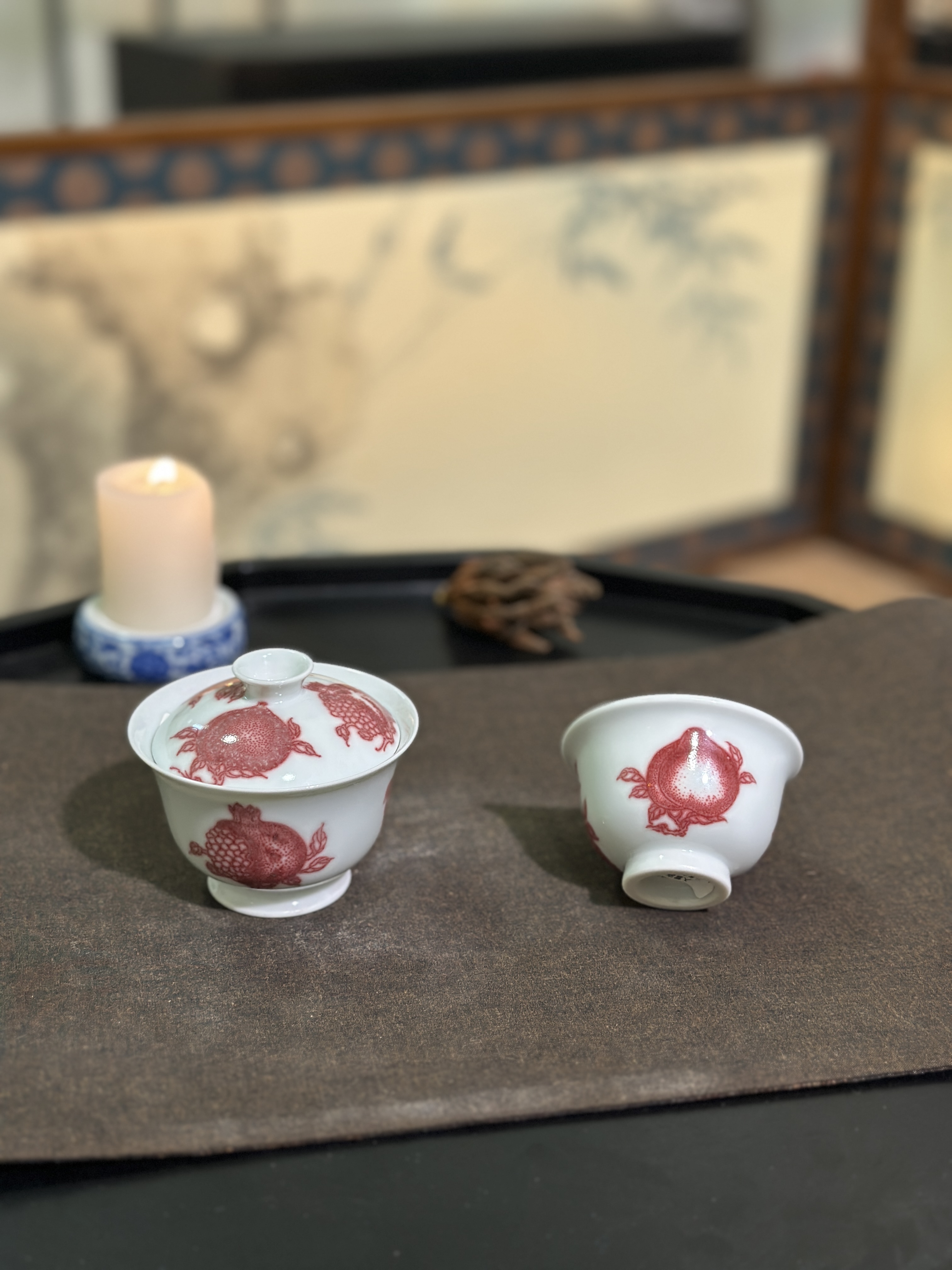 入云庐 三多全红套组