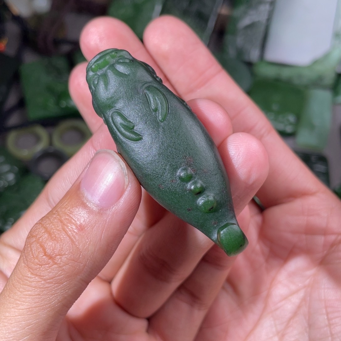 和田玉颈饰未镶嵌吾*定制