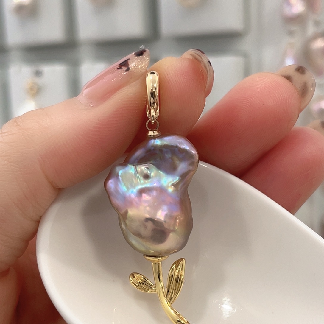 颈饰未镶嵌淡水珍珠