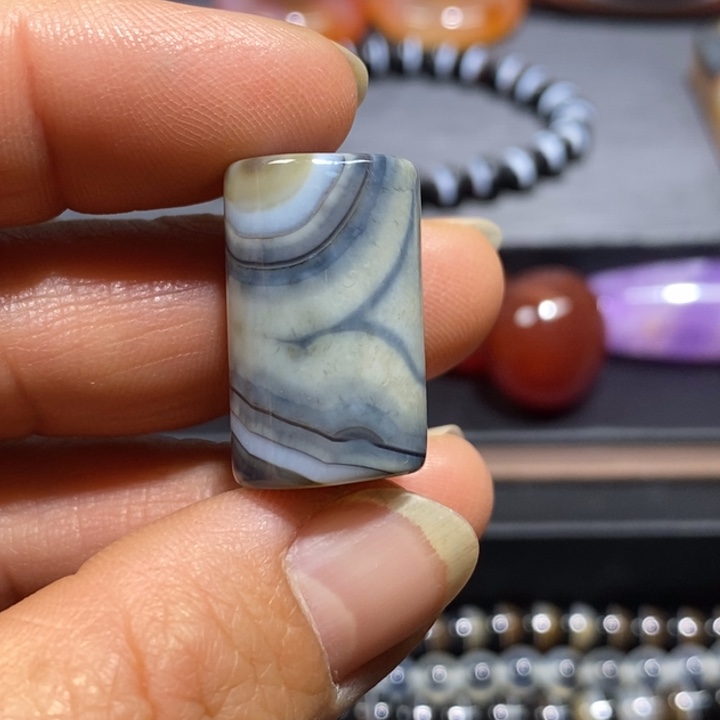 玛瑙/玉髓未镶嵌挂件