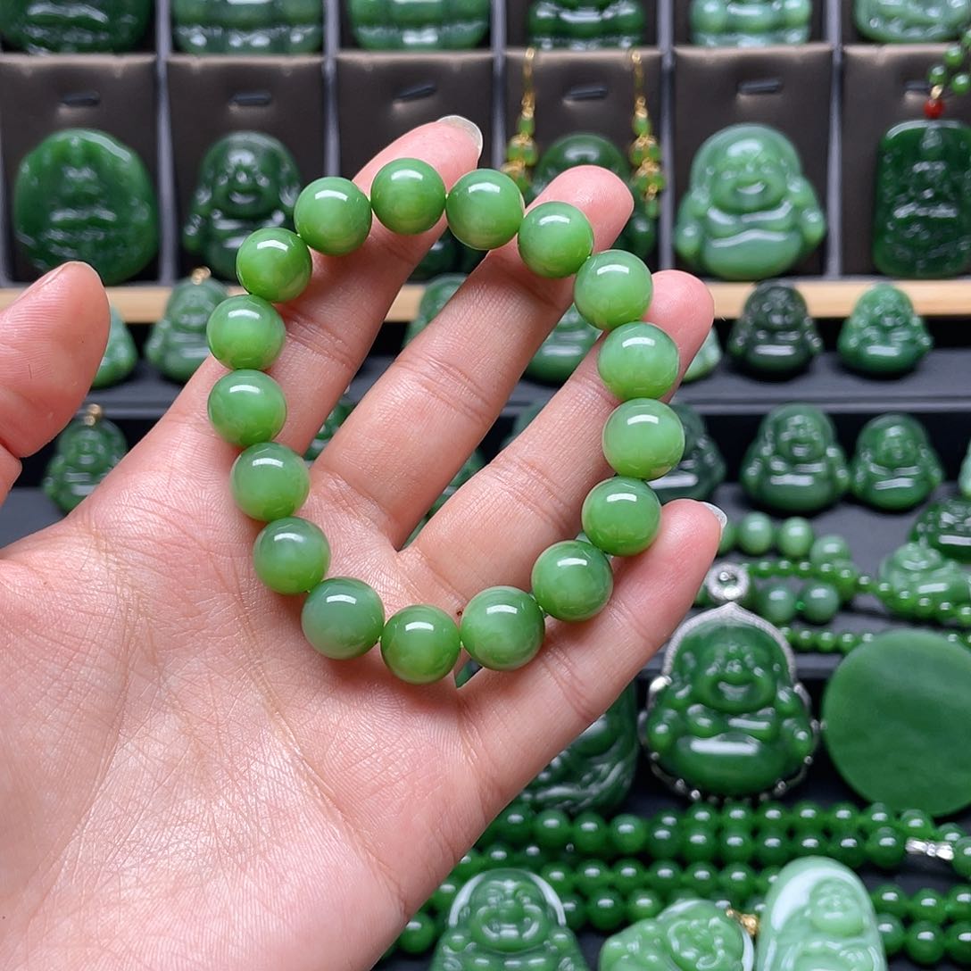 和田玉手链未镶嵌